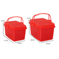 New Multipurpose picnic storage basket plastic vegetable basket set